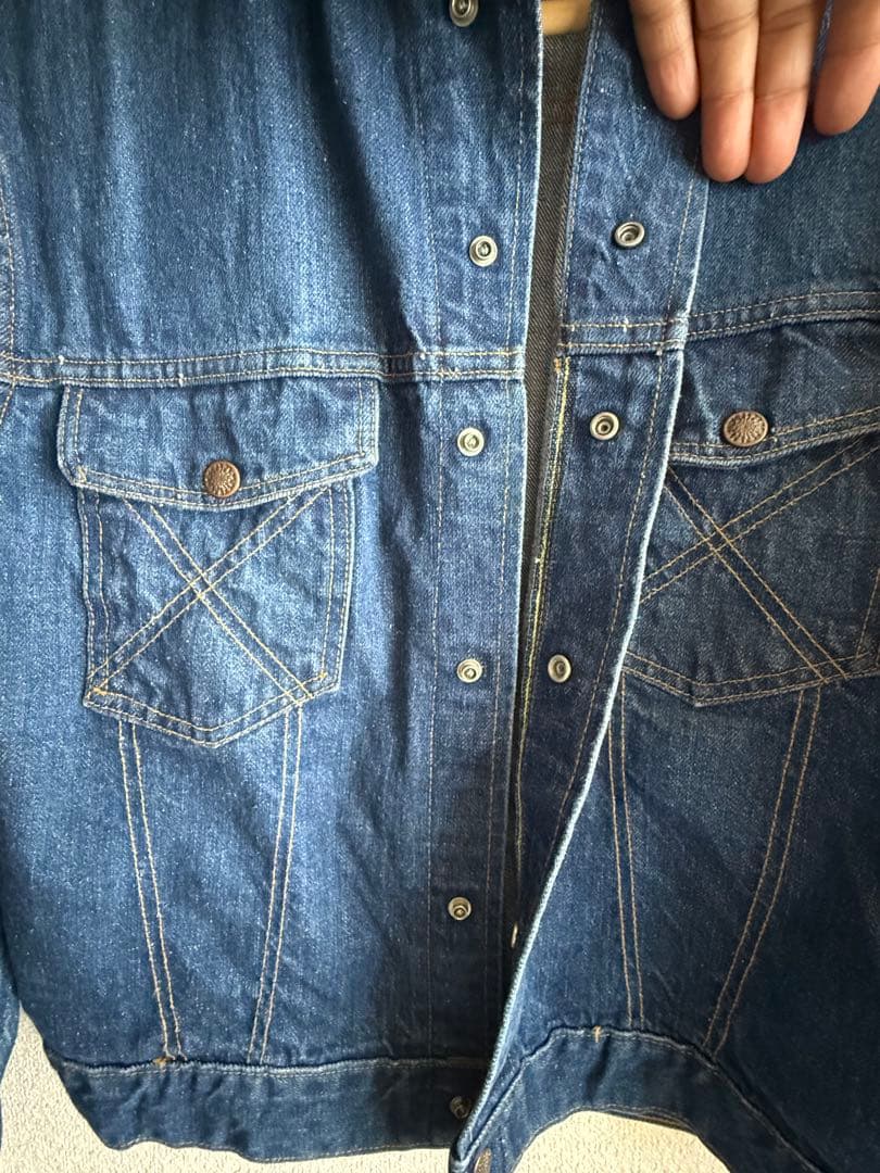 BIGYANK ビッグヤンク デニムジャケット ウエスタンスタイル耳付き60年代