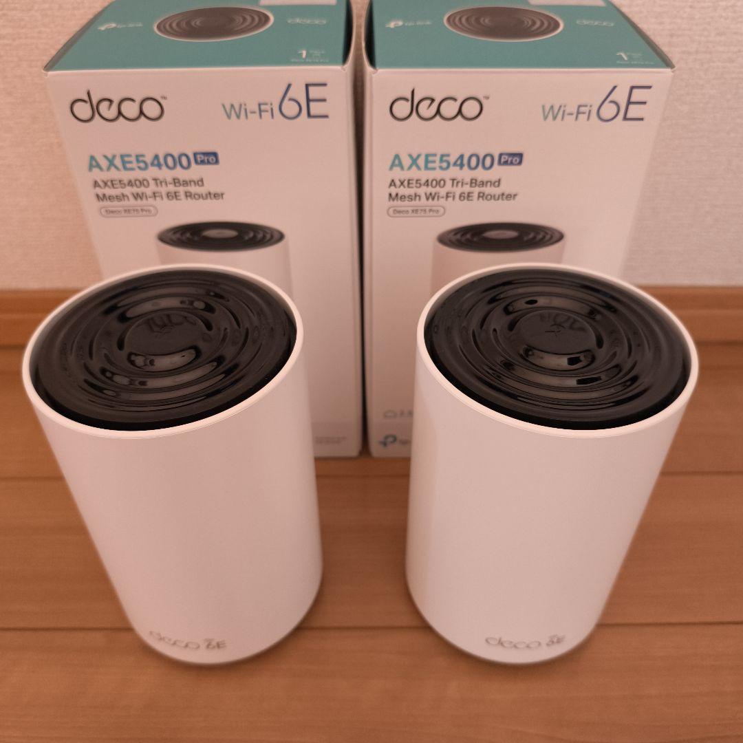 AXE5400 Deco XE75 Pro 2個セット