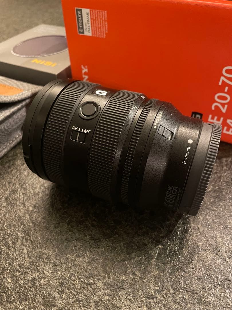 Sony FE 20-70mm F4 G SEL2070G NDフィルター付