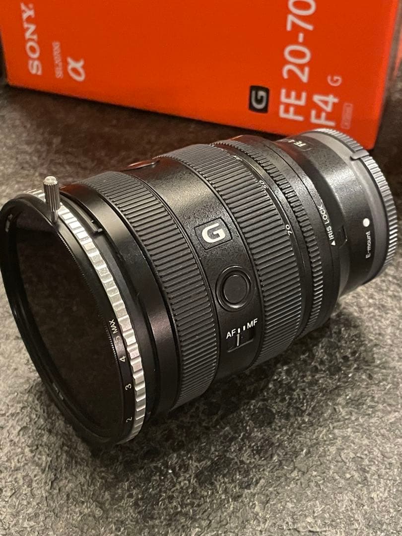 Sony FE 20-70mm F4 G SEL2070G NDフィルター付