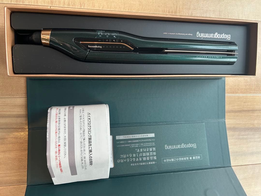 Bioprogramming ヘアビューロン 7D Plus ストレートアイロン