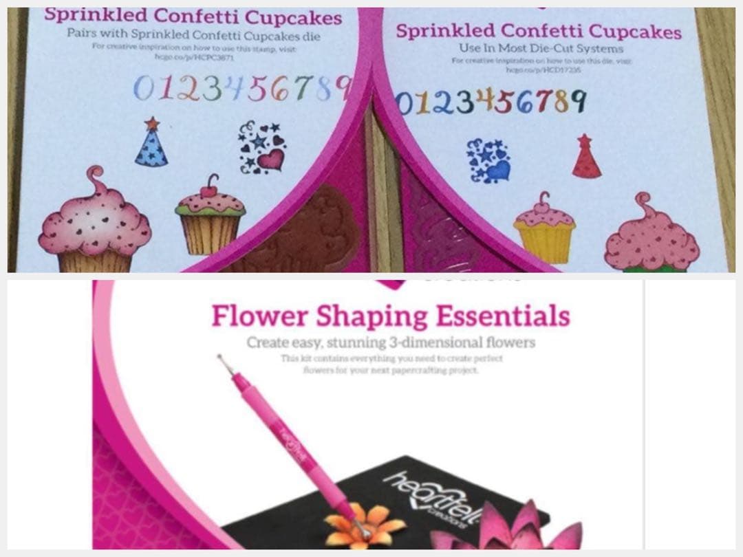 Heartfelt Creations スタンプセット 3点