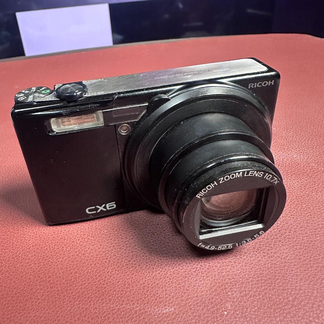 リコー RICOH CX6 コンパクトデジタルカメラ SD16GB付