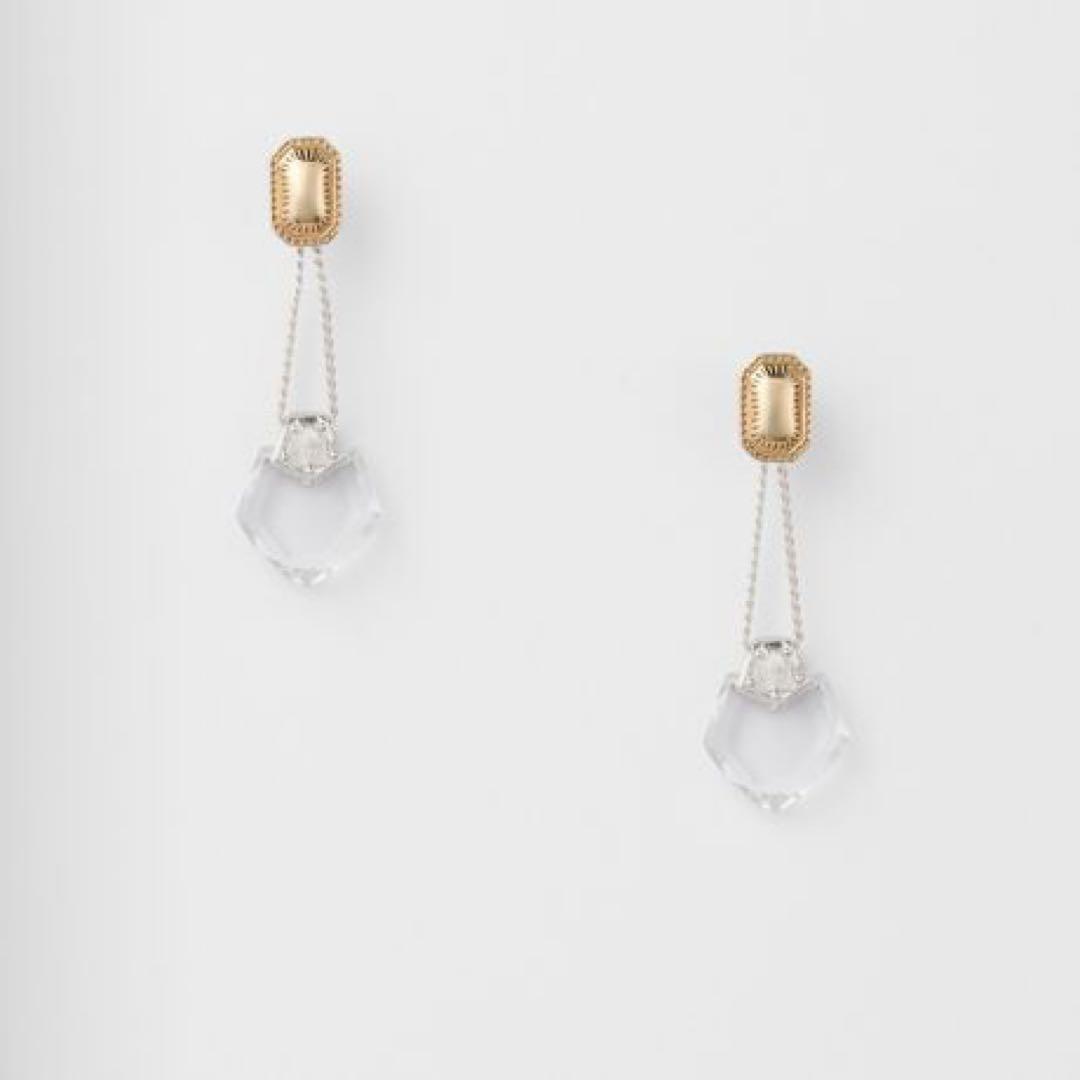 り*な様 agete シルバークォーツピアスチャーム