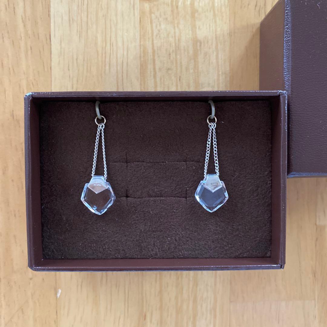 り*な様 agete シルバークォーツピアスチャーム