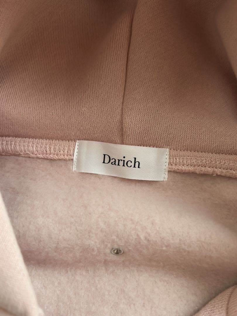 Darich ダーリッチ　DDロゴビジュージップパーカー　PNK ピンク