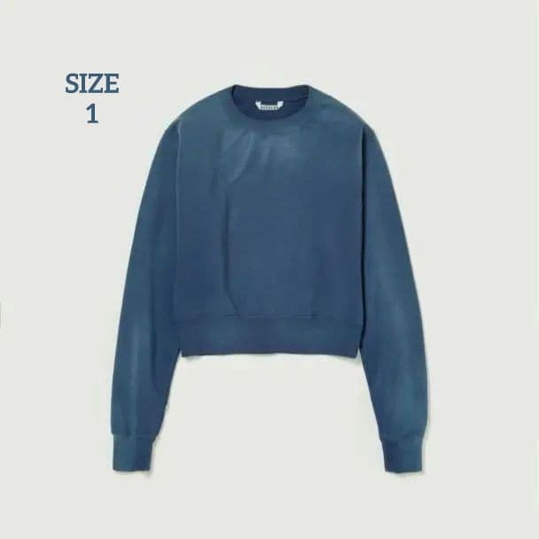 新品 PRODUCT DYED PIMA LIGHT SWEAT P/O 1