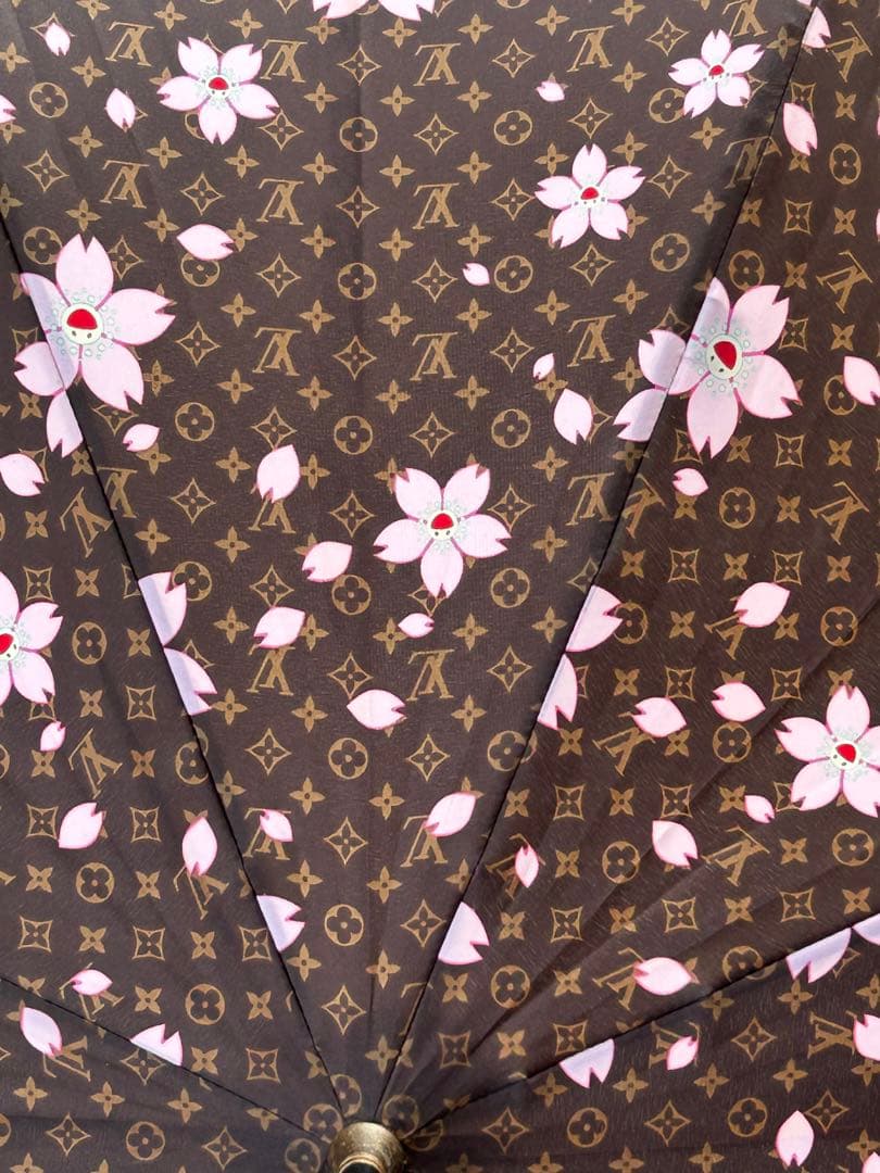 【美品】ルイヴィトン村上隆 チェリーブロッサムコラボ雨日傘