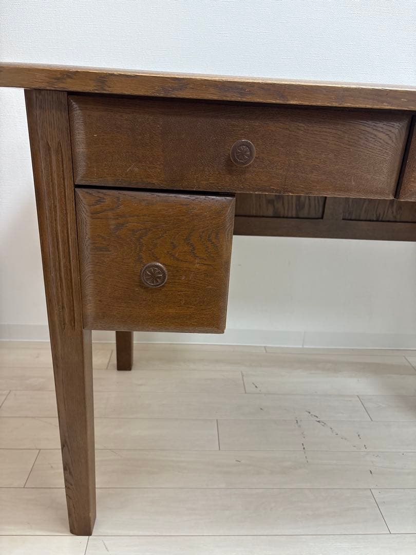 山室家具 ESPOIR エスポアール 学習机 書斎机 楢無垢材