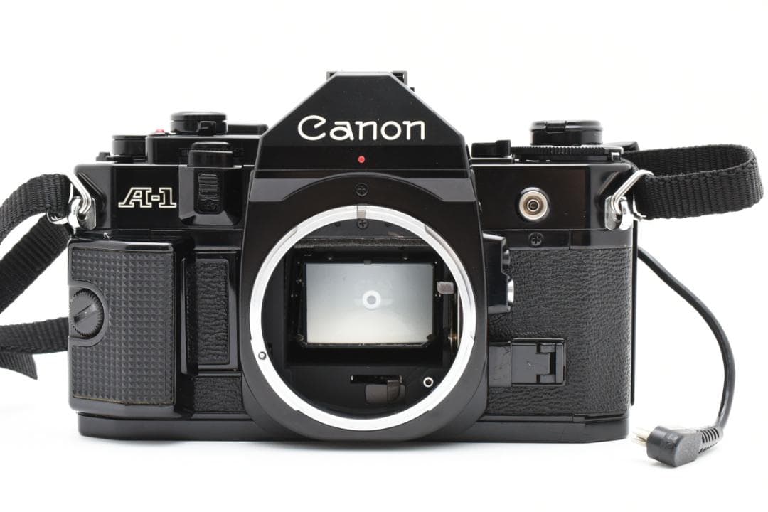 美品☆Canon A-1 ボディ ブラック 黒 データパックA付き 8050-1