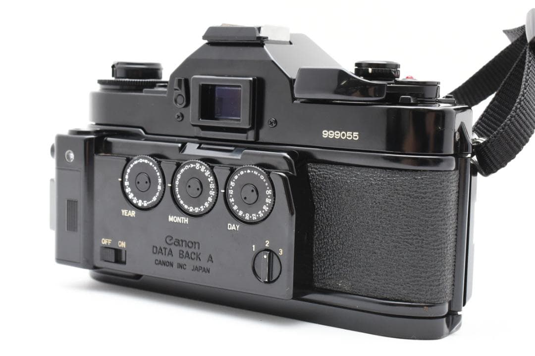 美品☆Canon A-1 ボディ ブラック 黒 データパックA付き 8050-1