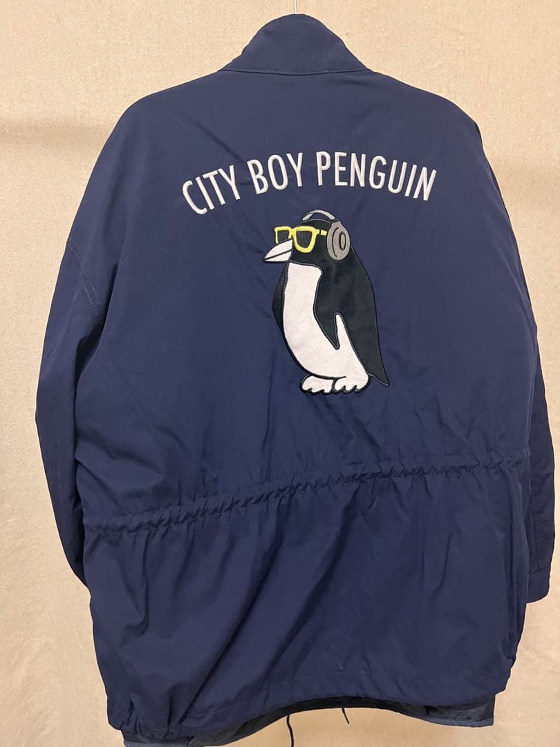 グラニフ シティボーイペンギン ミュージック ショートモッズコート
