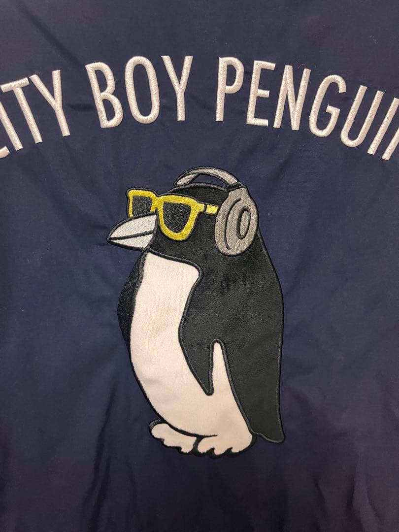 グラニフ シティボーイペンギン ミュージック ショートモッズコート