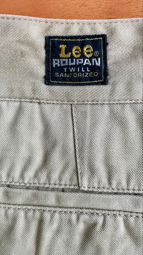 【ほぼ新品の美品】奥田民生×Lee別注　チノパン