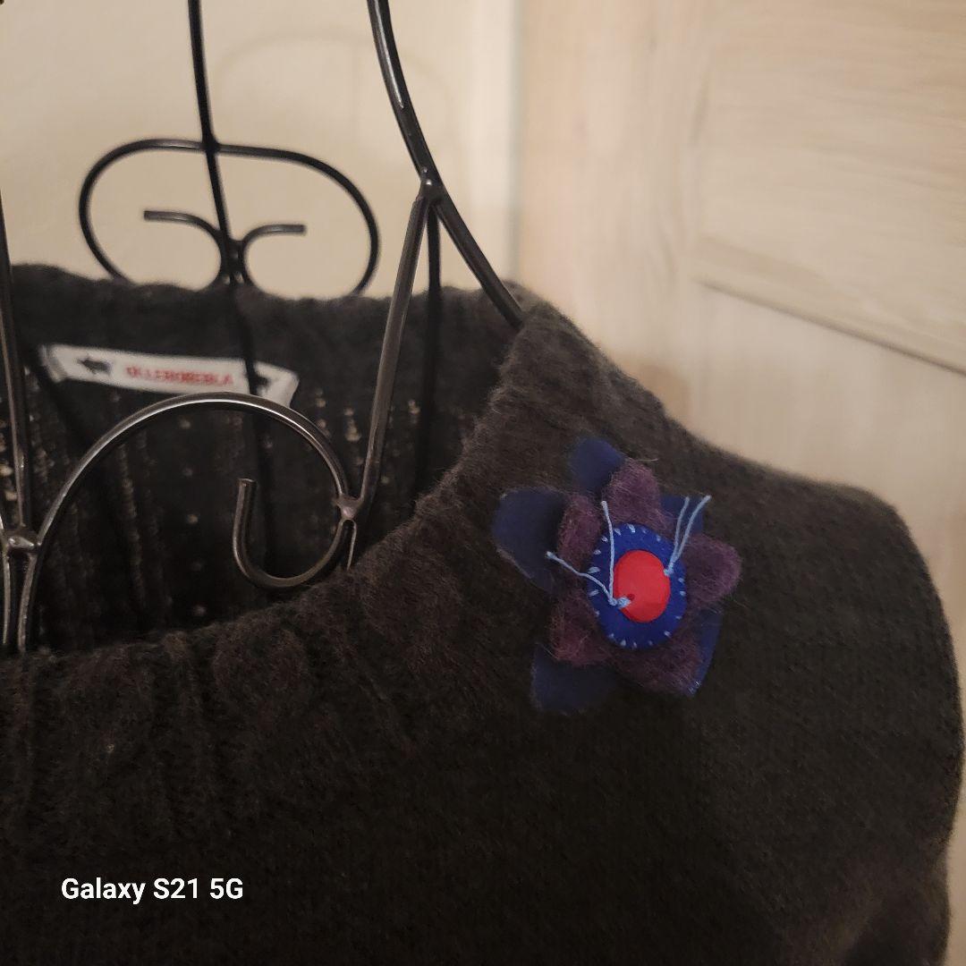 アルベロ❤ダークグレー長袖チュニック