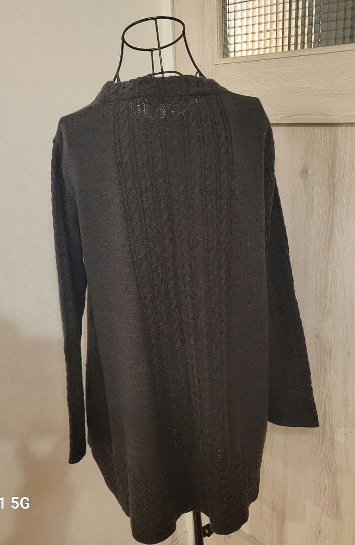 アルベロ❤ダークグレー長袖チュニック