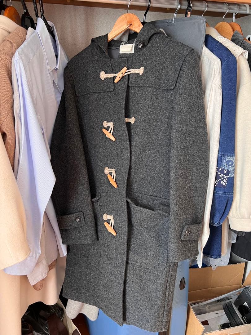 コムデギャルソンオムプリュス　ダッフルコート　メンズ　ウール　冬