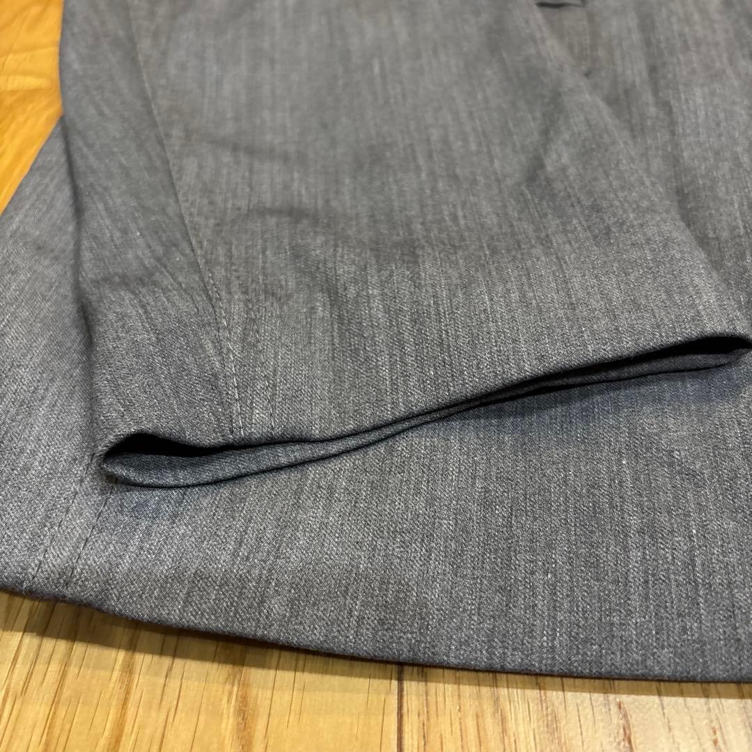 美品【anukeアンヌーク】ツイルオーバージャケット　グレー　36