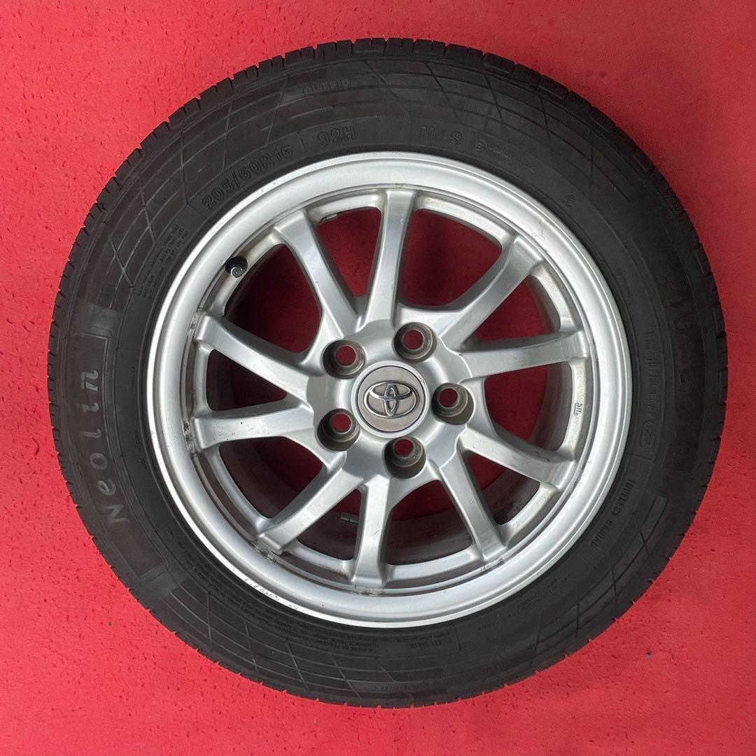 MM専用です24年製送料込ネオリンNEOGREEN+205/60R16トヨタ純正