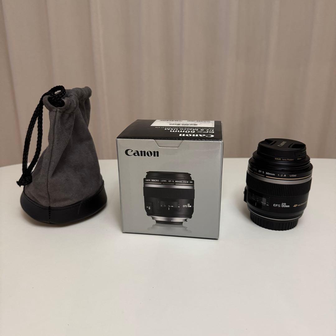 レンズ(単焦点) Canon EFS 60mm f/2.8 Macro USM