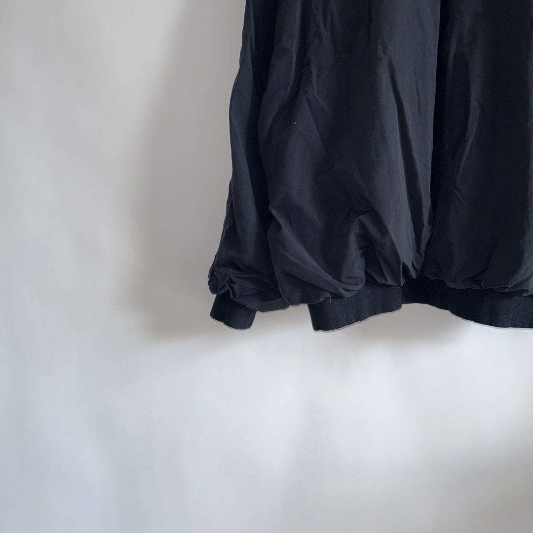 90s カナダ製 NIKE シカゴブルズ ナイロンプルオーバー NBA ブラック