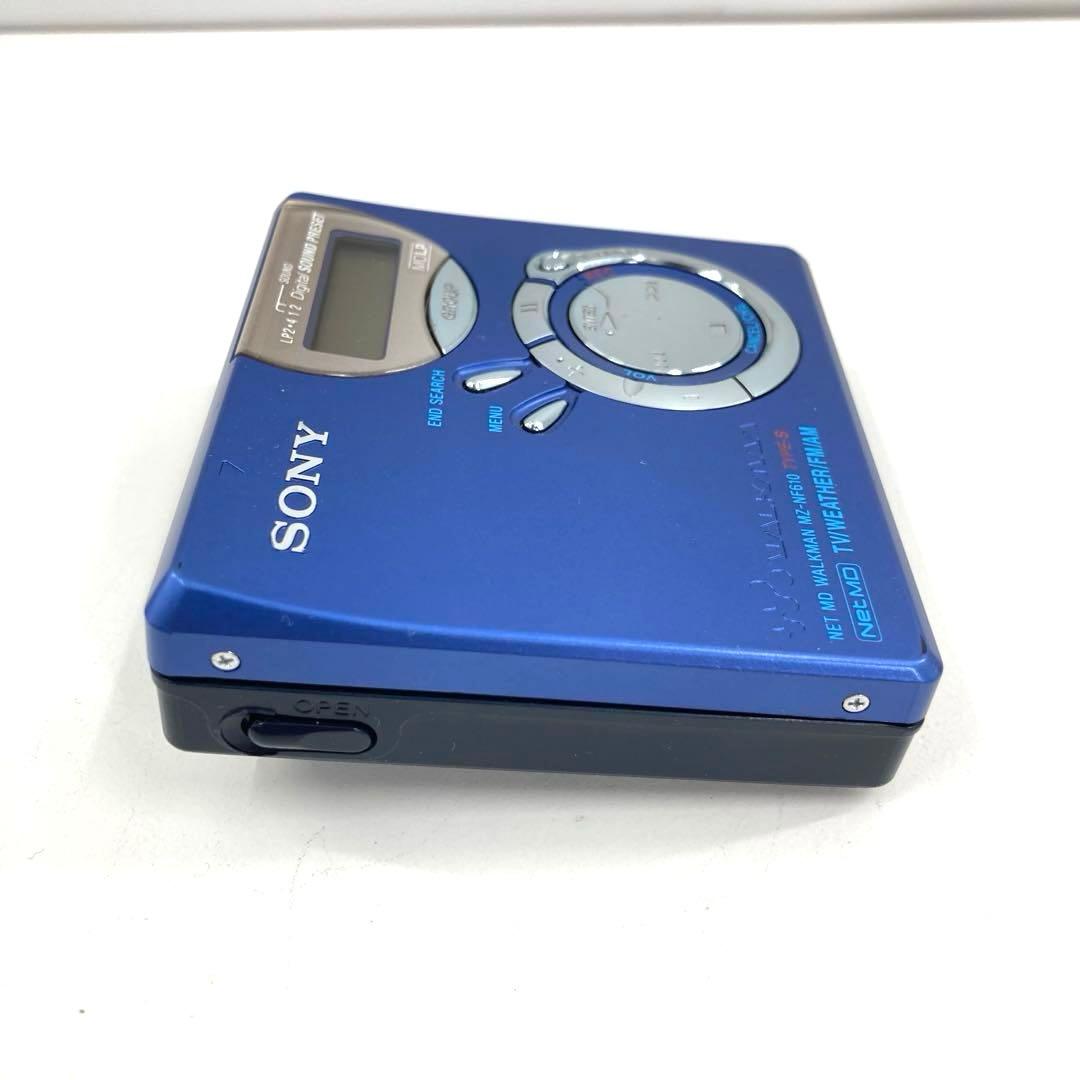 希少 ソニー MDウォークマン NetMD MZ-NF610 再生確認済