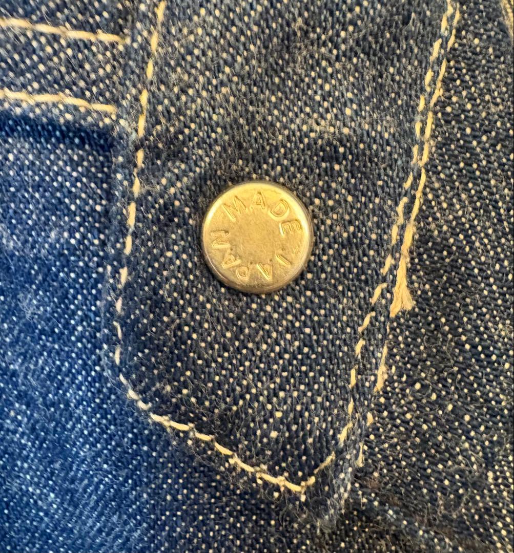 極美品！SPELL BOUND スペルバウンド デニムカバーオール 2 児島