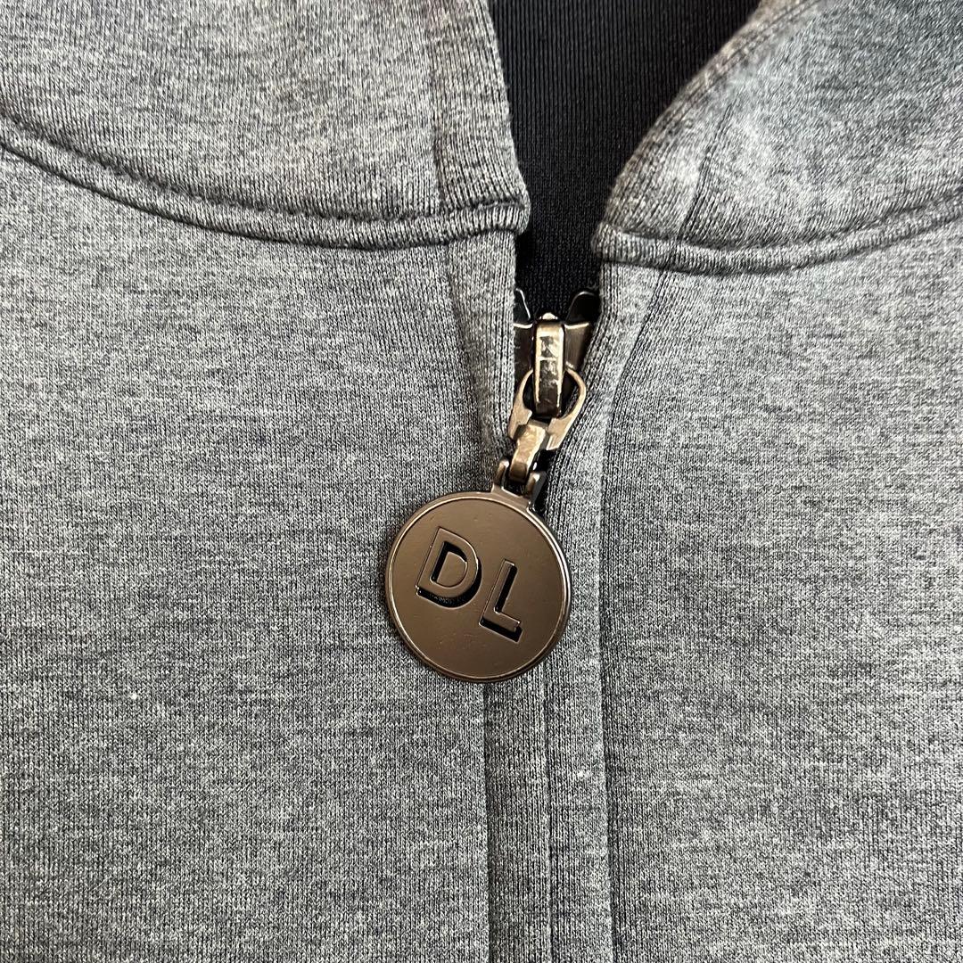 【美品】デイジーリン　DAISY LIN パーカー　ボンディング風　グレー　40