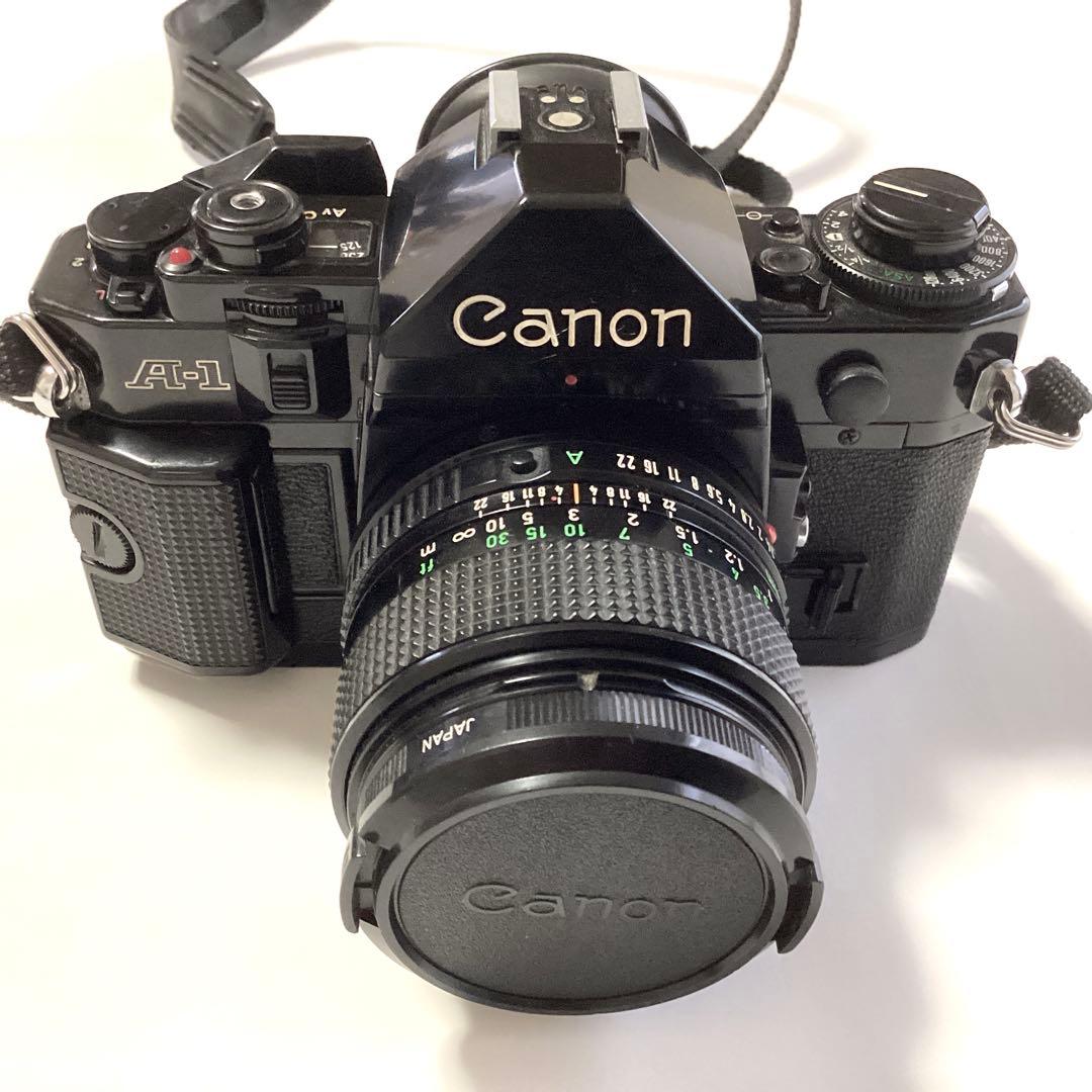 Canon A-1 、レンズ2本付き　動作確認済み