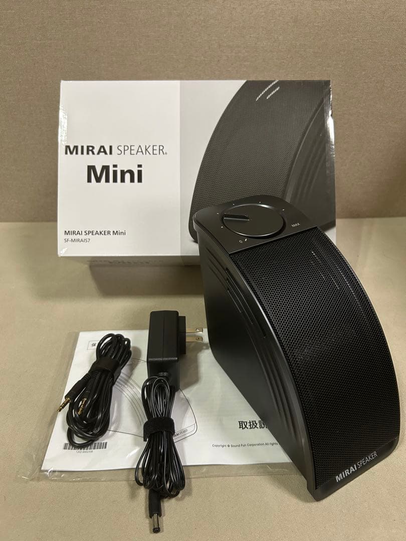 美品　MIRAI SPEAKER MINI ミライスピーカー　ミニ