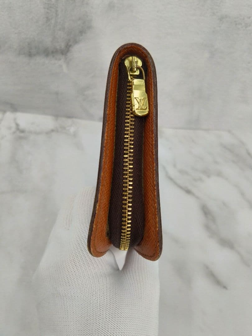 正規品 Louis Vuitton モノグラム ポルトモネジップ M61727