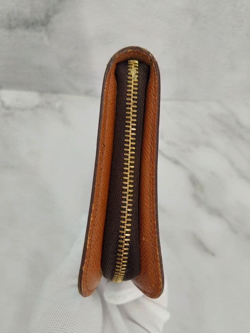 正規品 Louis Vuitton モノグラム ポルトモネジップ M61727