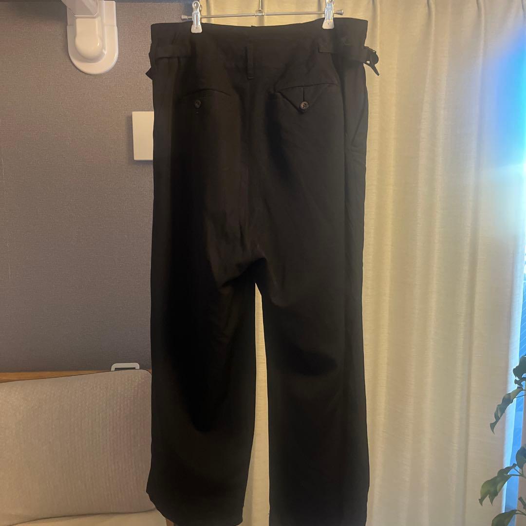 ancellm アンセルム WOOL ダメージスラックス ブラック size1