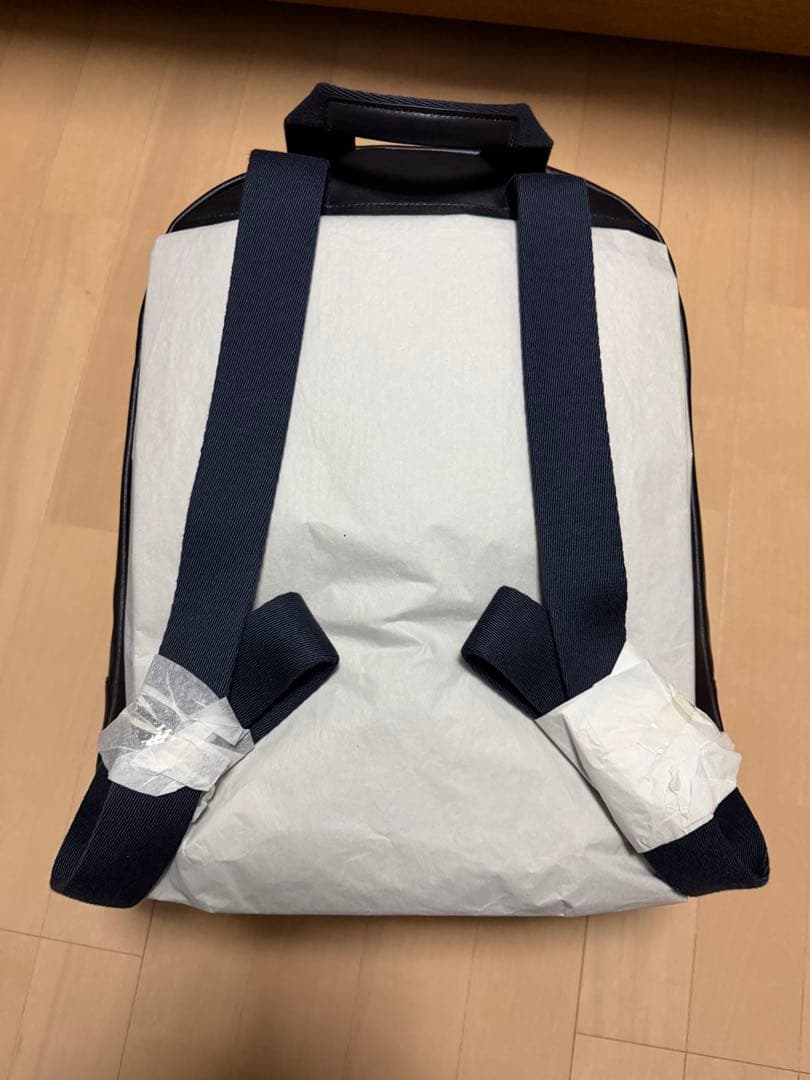 し*た様 [新品未使用品] バリー　レザー　バックパック　ストライプ