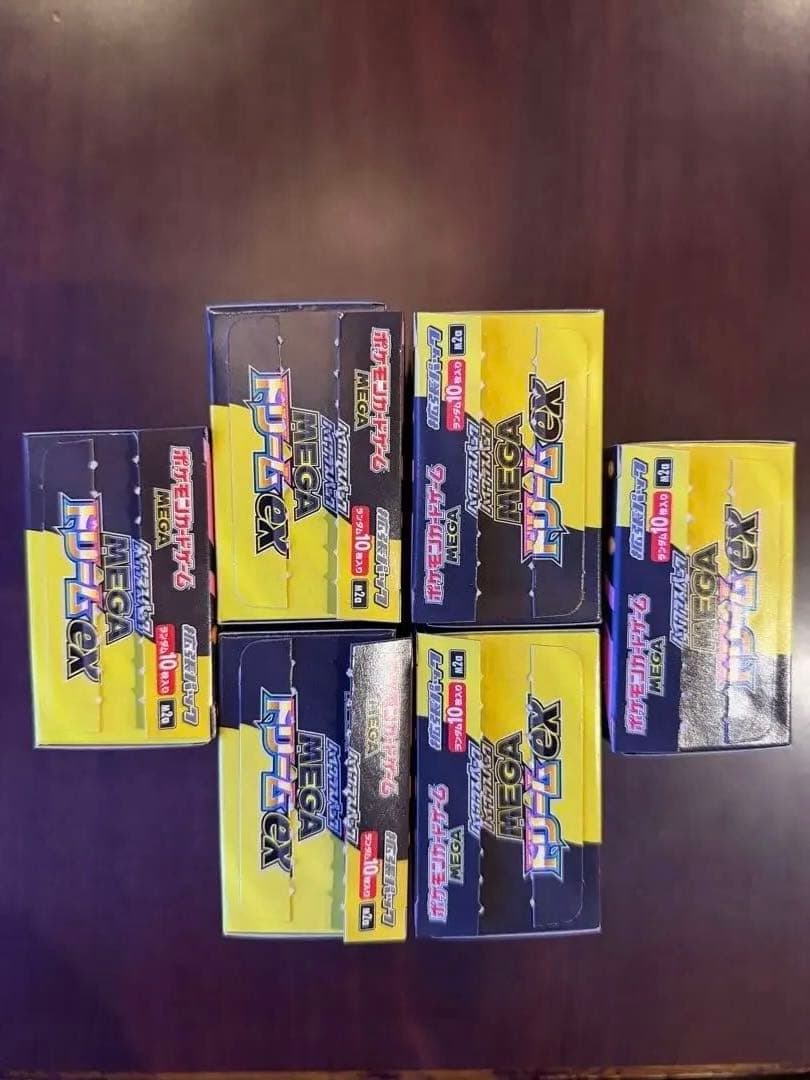 ポケモンカードゲーム MEGAドリームEX 6BOX