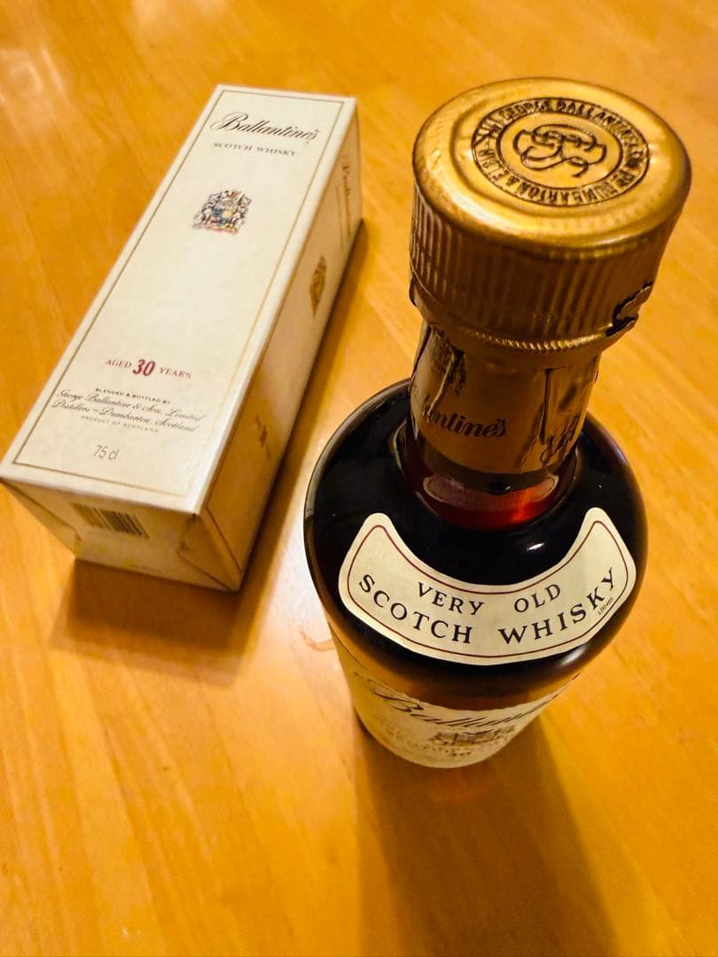 Ballantine’s 30年 スコッチウイスキー 750ml｜未開栓・箱付き