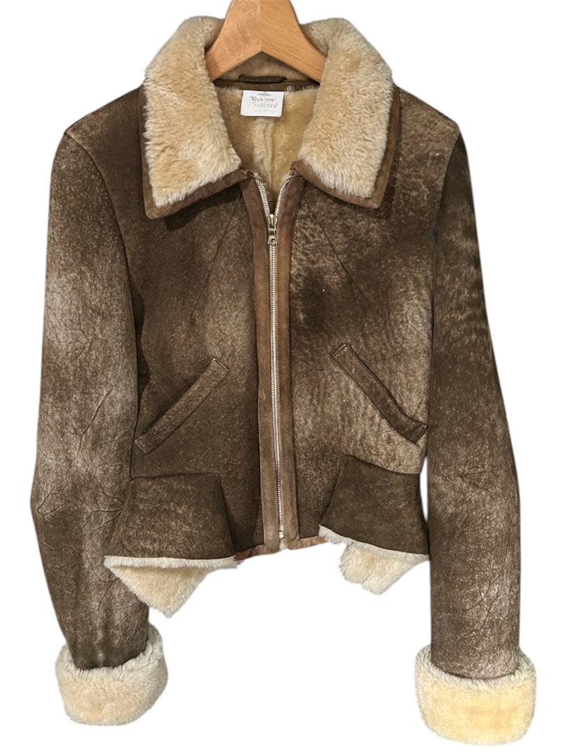 90s ヴィヴィアンウエストウッド ゴールドレーベル ムートン ファージャケット