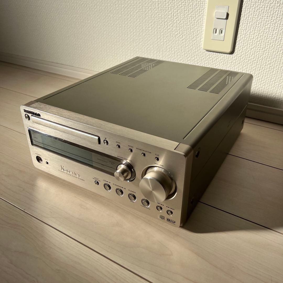 KENWOOD R-K801 CDレシーバー 2006年製 シルバー