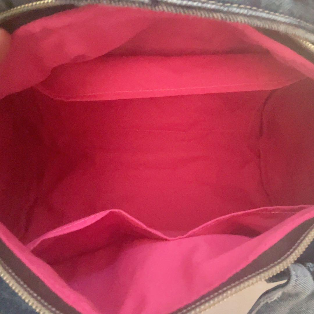 ドラム型トートバッグ デニムリメイク⑦