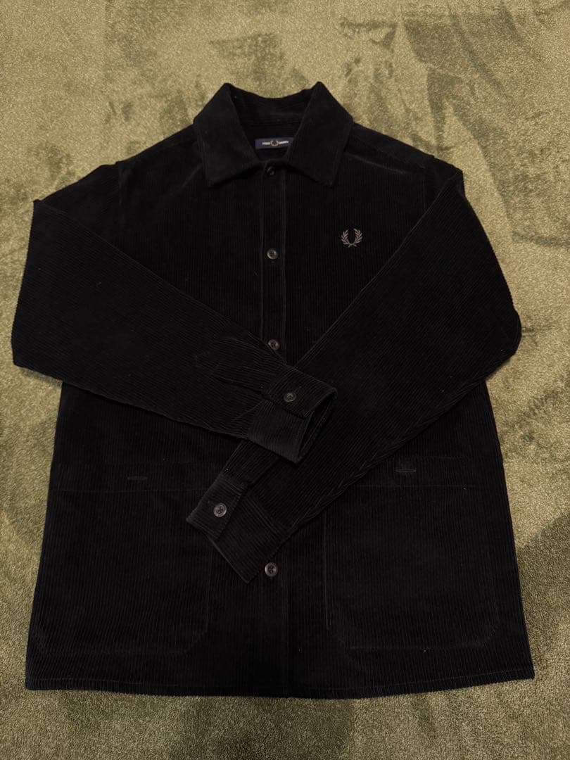 フレッドペリー　ブラック　アウター ジャケット