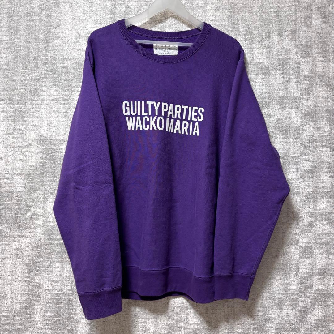 GUILTY PARTIES WACKO MARIA パープル トレーナー