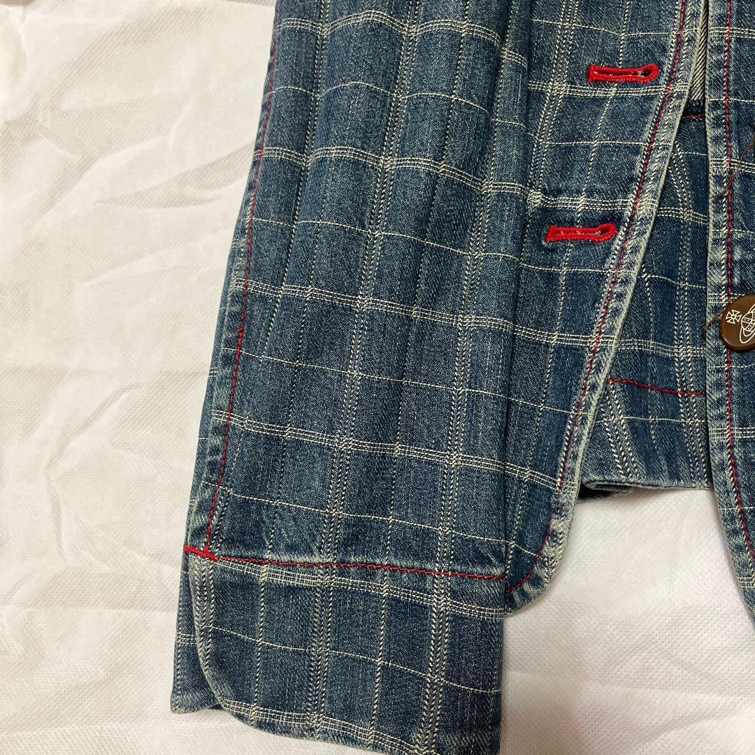 超希少 レッドVivienne Westwood ラブジャケット