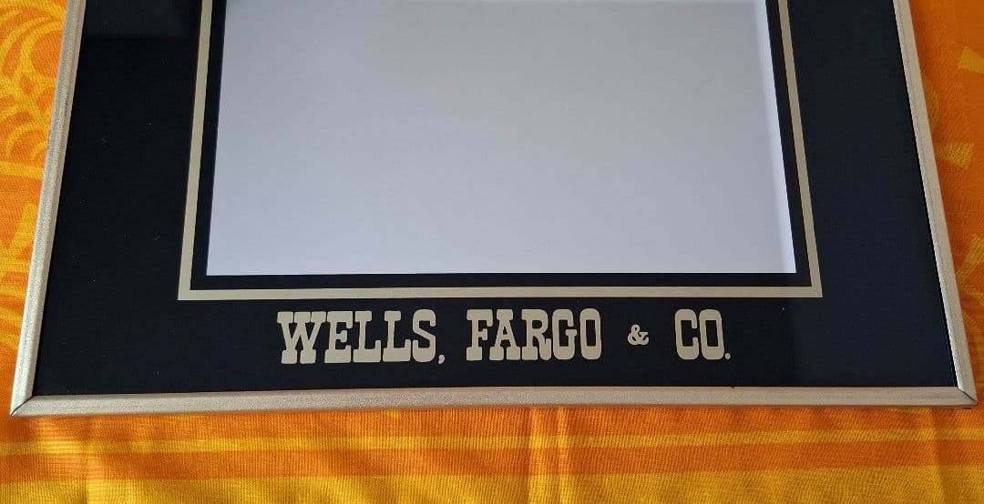 Wells. Fargo & Co. パブミラー　アメリカン雑貨　インテリア