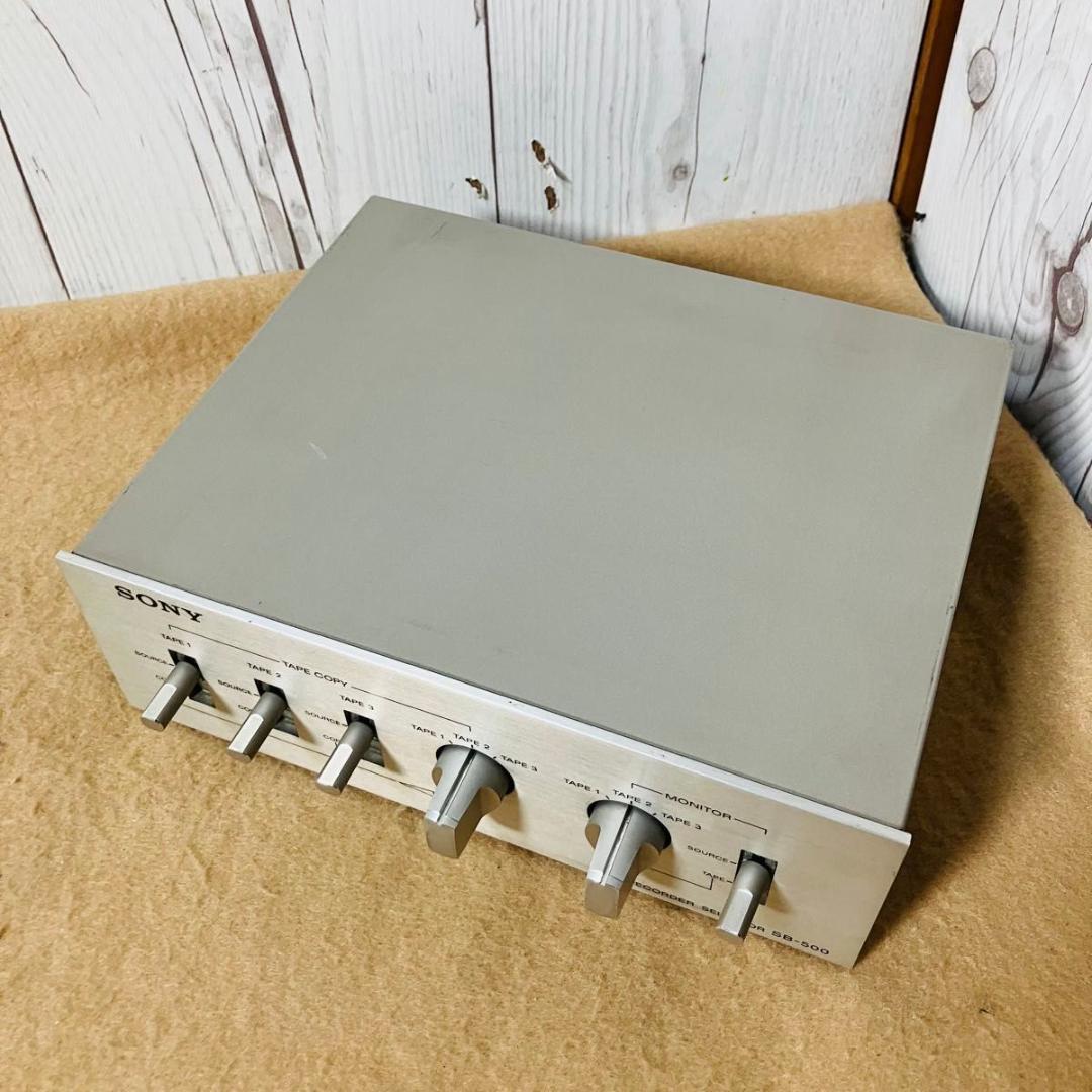 SONY テープコーダーセレクター SB-500 ソニー テープデッキセレクター