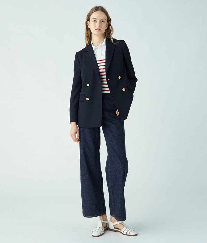 ビンテージギャバジン ダブルブレストジャケット