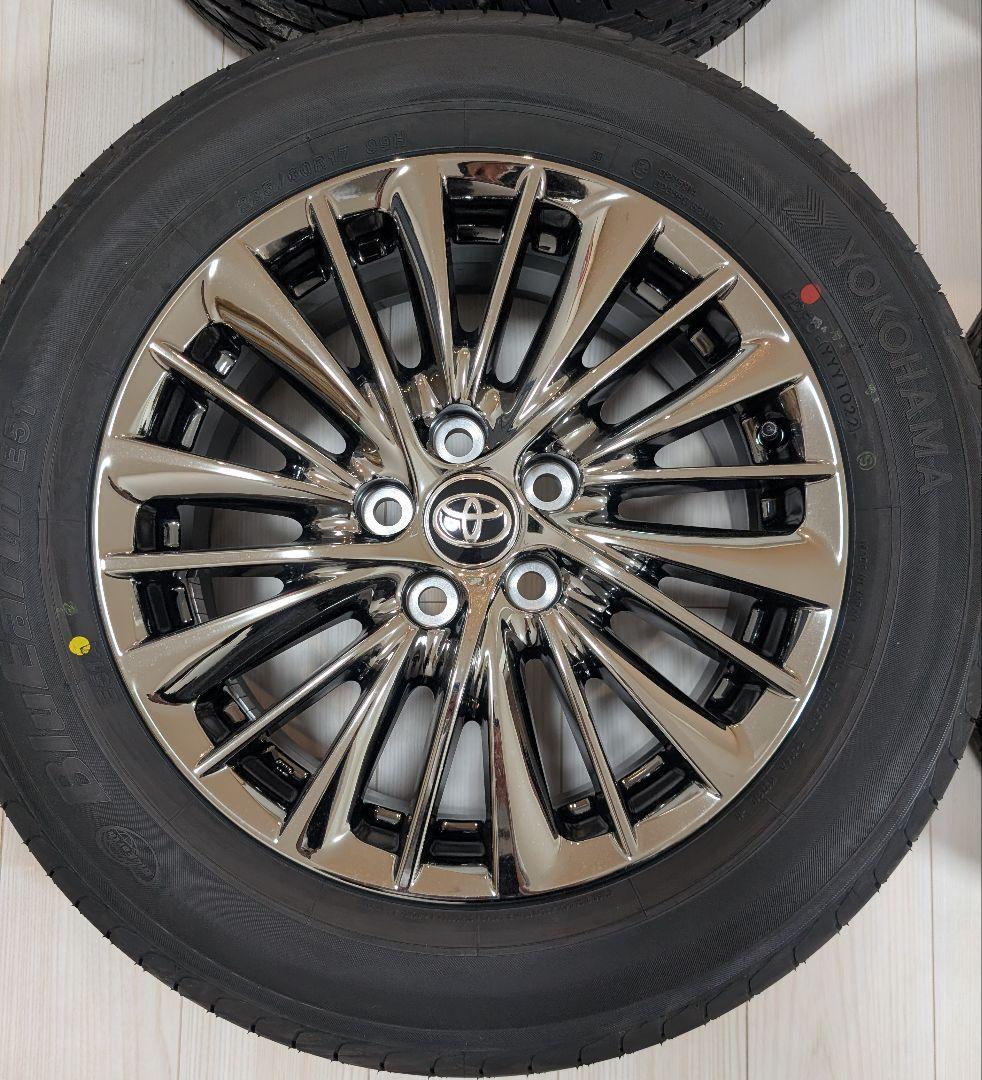 アルファード30エクゼクティブラウンジ純正タイヤホイール4本セット【新車外し】