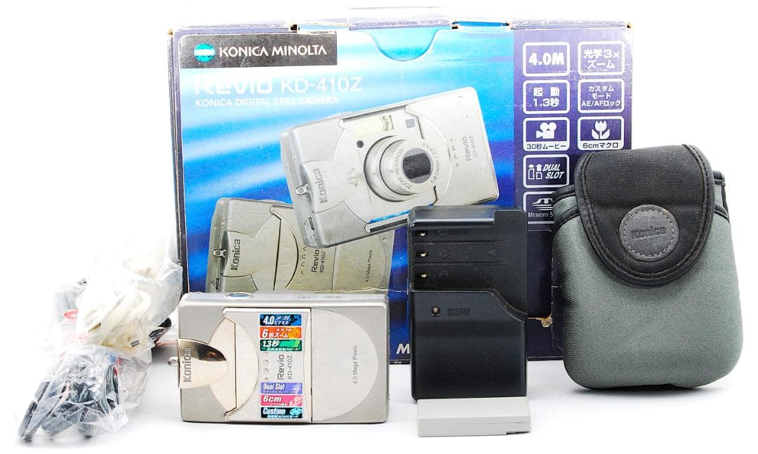 【銘機/元箱】コニカ KONICA Revio KD-410Z 39310