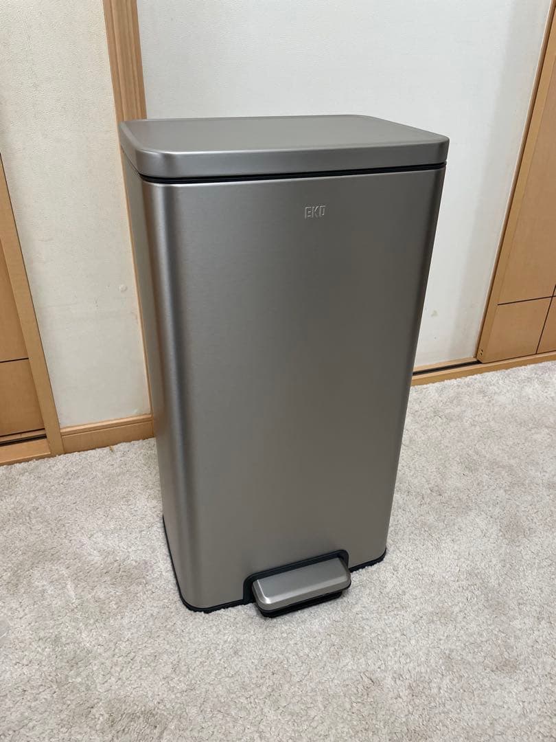 EKO ゴミ箱 30L つや消し ステンレス