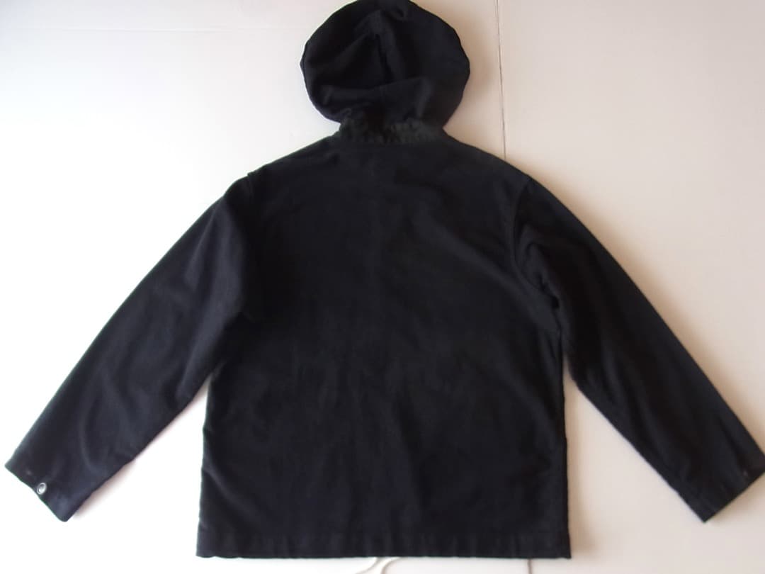 Post Overalls NAVY パーカ／英国製モールスキン使用O’Alls