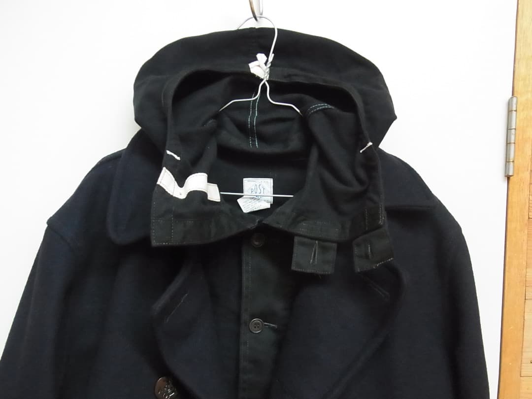 Post Overalls NAVY パーカ／英国製モールスキン使用O’Alls